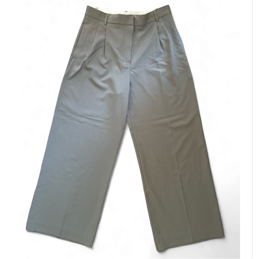 DYNAMITE Stone Gray wide leg pants Trousers size 8 - Picture 2 of 9